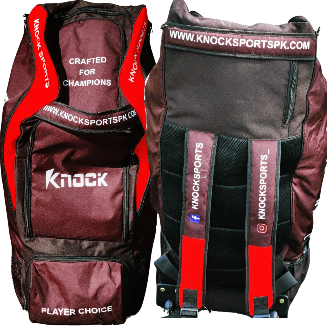 KNOCK PLAYER CHOICE WHEELIE DUFFLE KIT BAG 7 POCKETS
