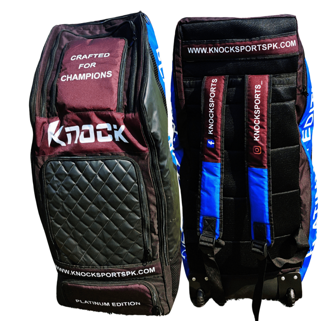 KNOCK PLATINUM EDITION WHEELIE DUFFLE KIT BAG 7 POCKETS