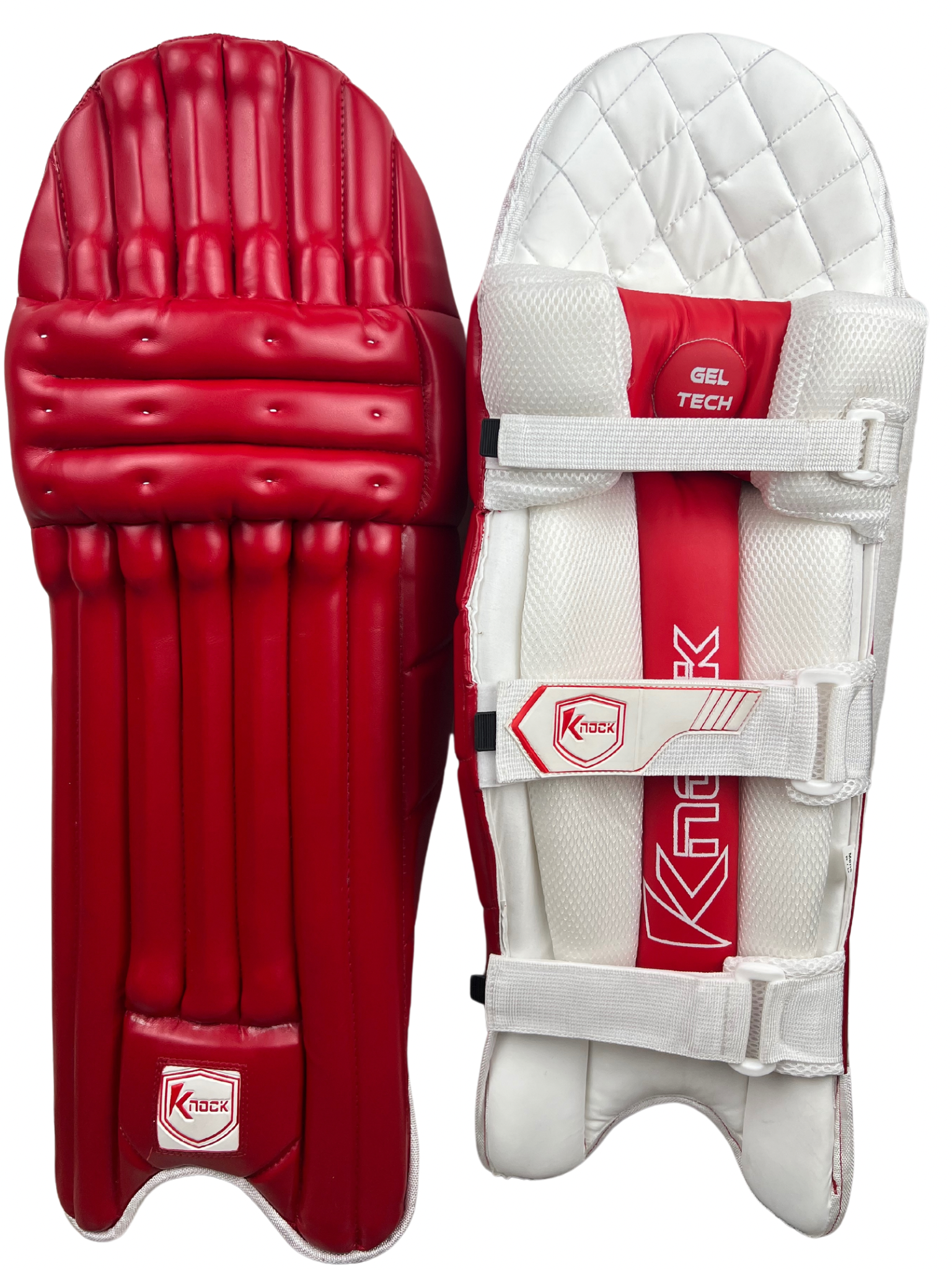Knock Players Edition Batting Pads ( Red )
